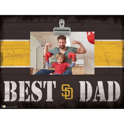 San Diego Padres 10'' x 10'' Best Dad Clip Frame