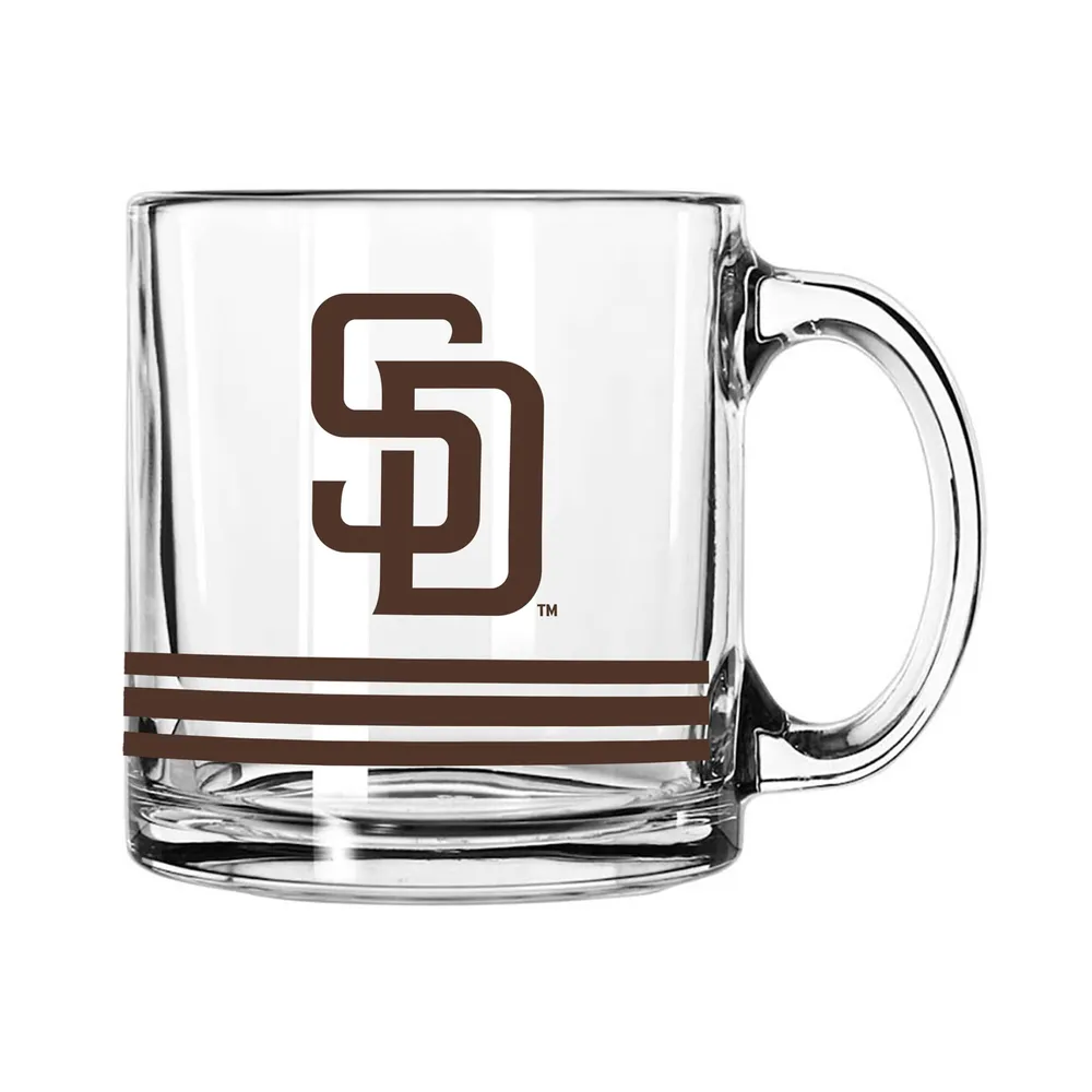 San Diego Padres Banded Rocks Glass