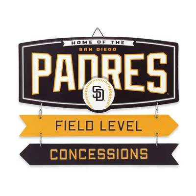 San Diego Padres 11.8'' x 14.7'' Field Metal Sign