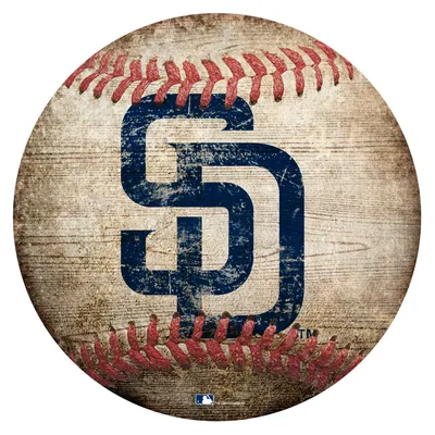 San Diego Padres 12'' x 12'' Baseball Sign