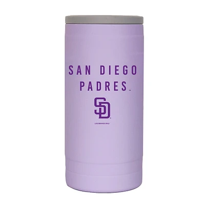 Padres de San Diego 12oz. Coolie Slim Soft Touch Lavande