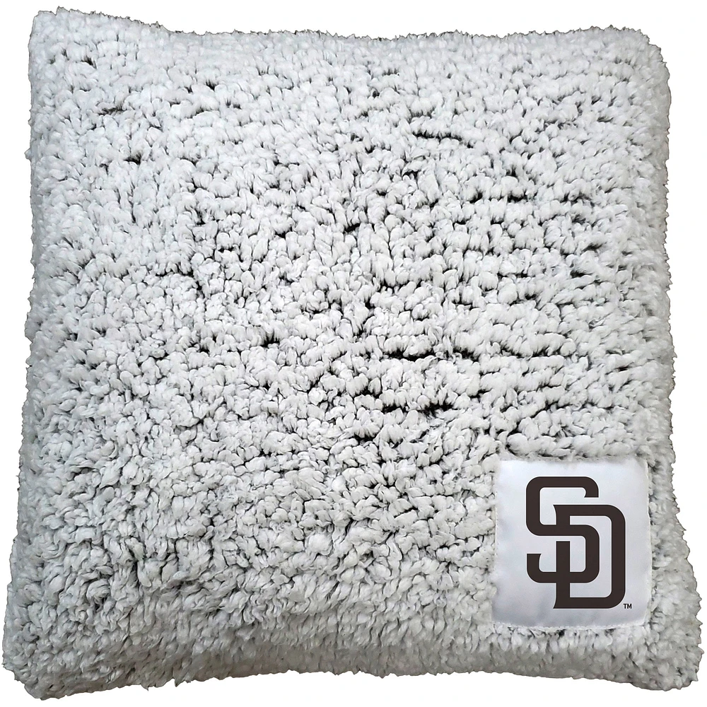 Oreiller San Diego Padres 16'' x 16'' Frosty Sherpa