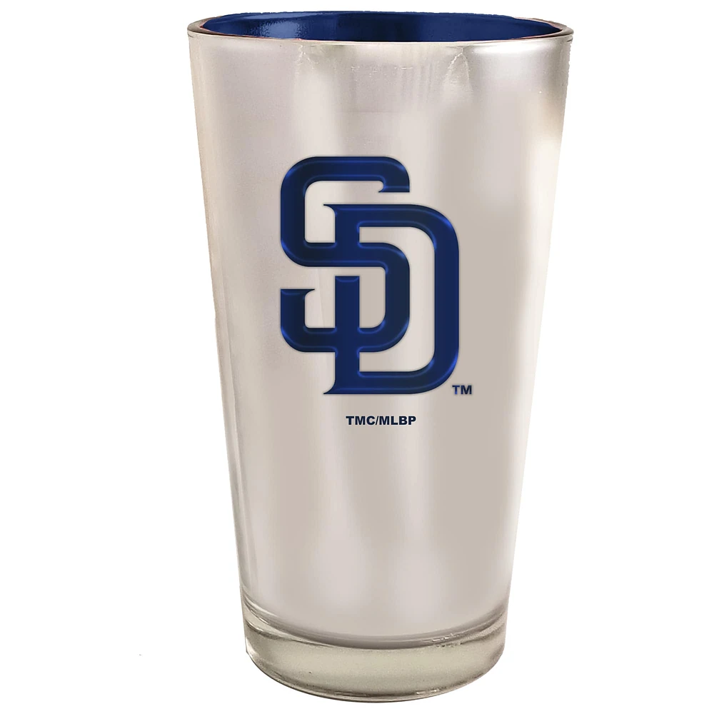 Padres de San Diego 16oz. Verre à pinte galvanisé