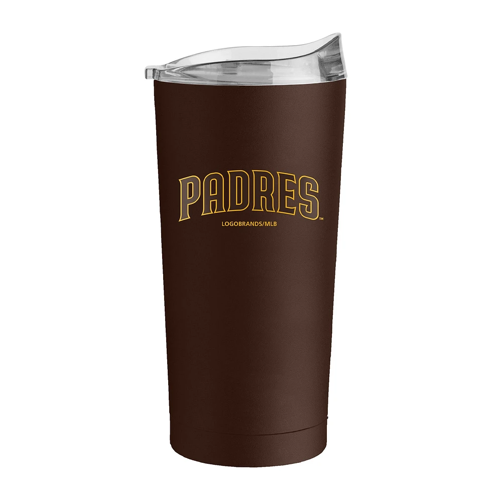 Padres de San Diego 20oz. Gobelet à revêtement en poudre Flipside