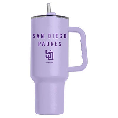 Padres de San Diego 40oz. Gobelet doux au toucher lavande