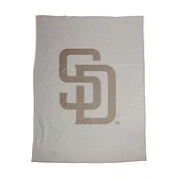 Couverture sweat-shirt 54" x 84" des Padres de San Diego