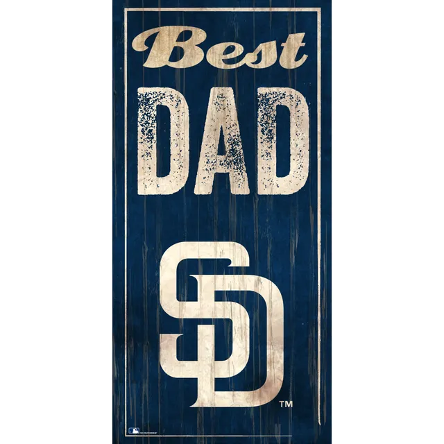 MLB Round Distressed Sign San Diego Padres