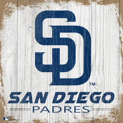 San Diego Padres 6'' x 6'' Team Logo Block