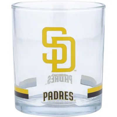 San Diego Padres Banded Rocks Glass