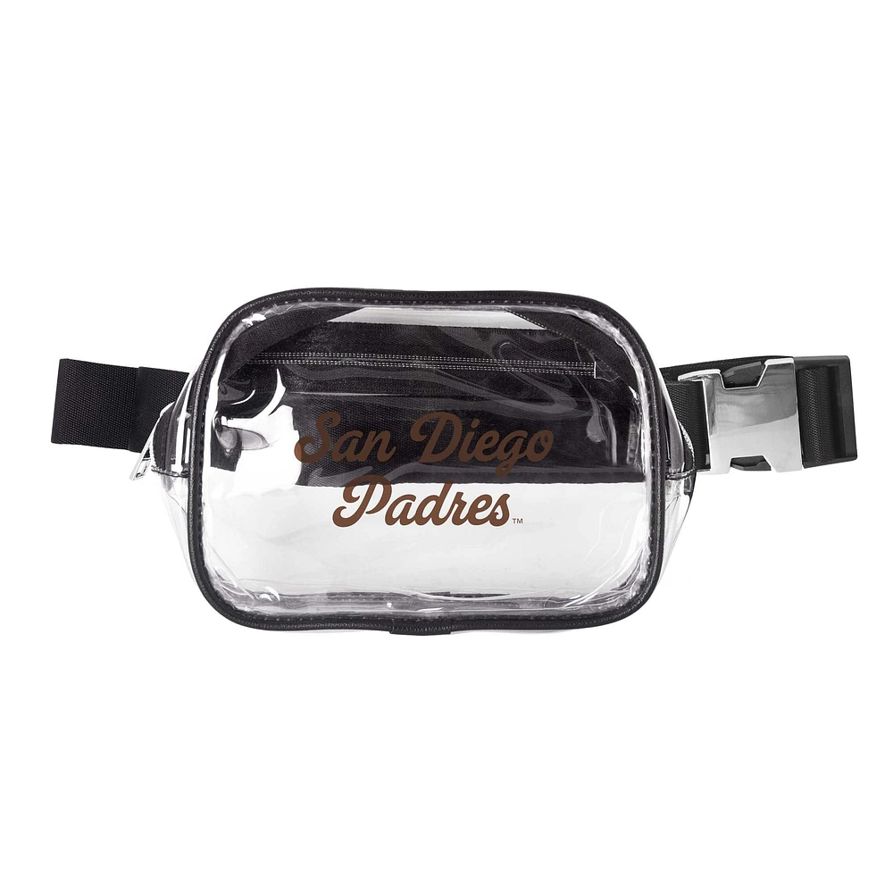 San Diego Padres Clear Belt Bag