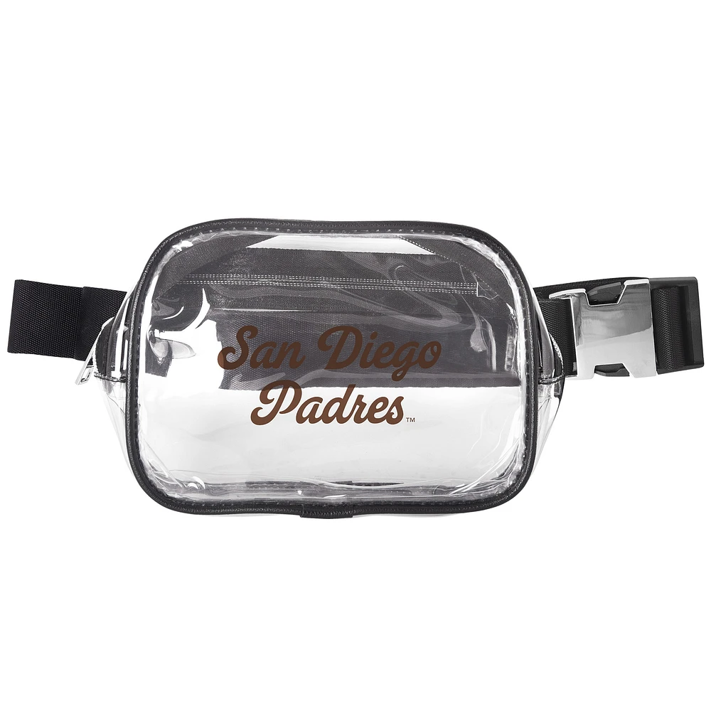 San Diego Padres Clear Belt Bag