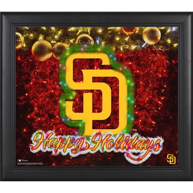 San Diego Padres Fanatics Authentic Framed 15 x 17 2020 Postseason  Respect Collage