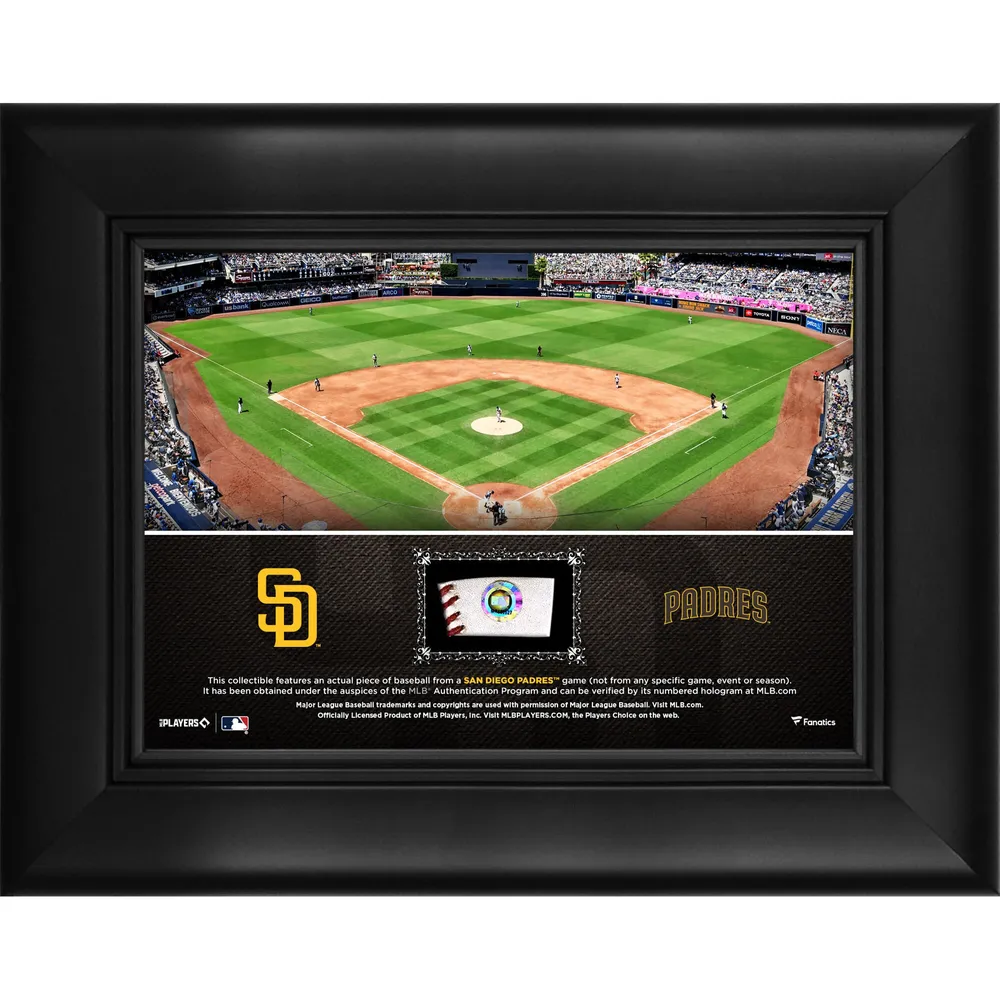 Lids San Diego Padres Fanatics Authentic Framed 5 x 7 2020 Logo Stadium  Collage with a Piece of Game-Used Baseball
