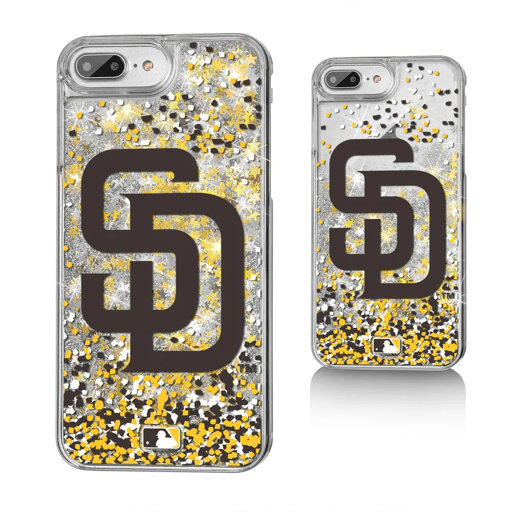 San Diego Padres iPhone 6 Plus/6s Plus/7 Plus/8 Sparkle Logo Gold Glitter Case | The Shops at Willow Bend