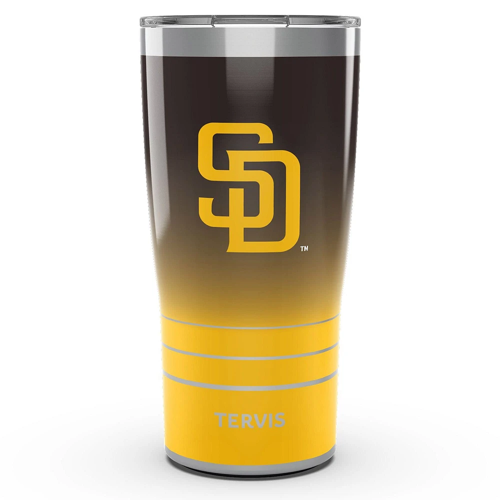 Tervis San Diego Padres 20 oz. Gobelet en acier inoxydable Ombre