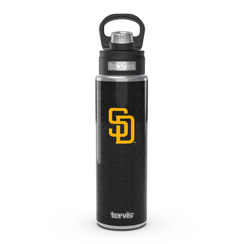 Tervis San Diego Padres 24 oz. Bouteille à large ouverture en acier inoxydable Weave