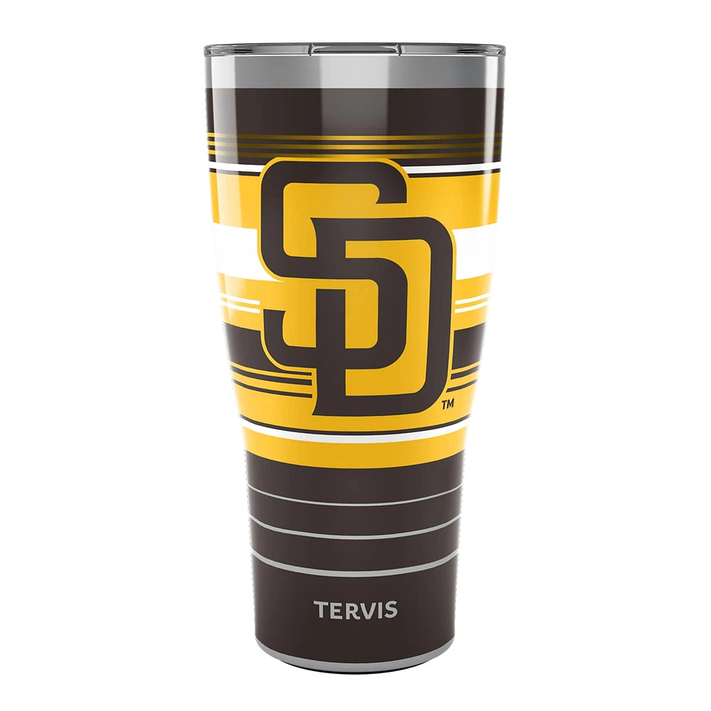 Tervis Padres de San Diego 30oz. Gobelet à rayures Hype