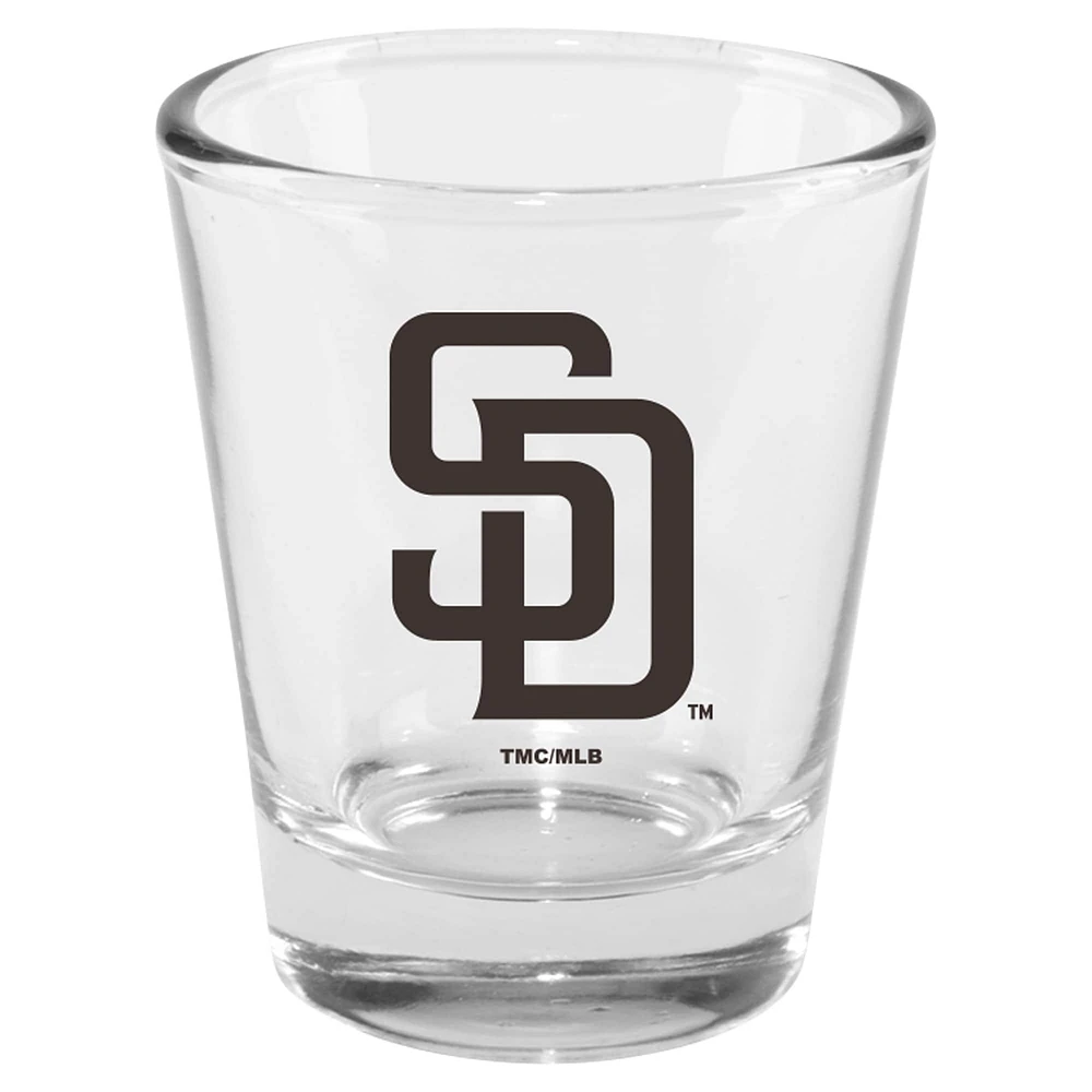 The Memory Company San Diego Padres 4-Pack 2oz. Ensemble de verres à shot