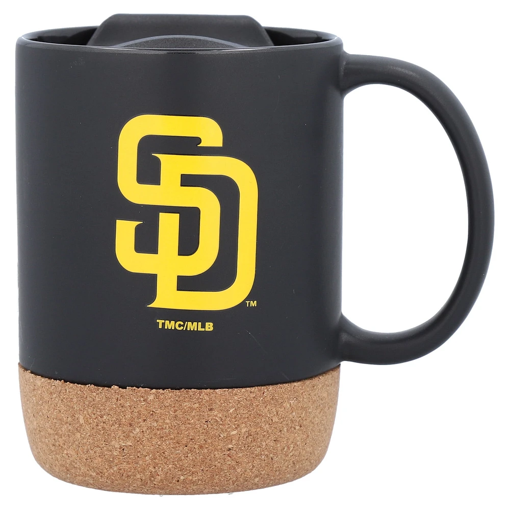 The Memory Company San Diego Padres Cork Bottom Mug with Lid