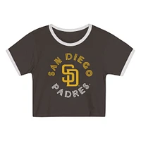 Toddler  Brown San Diego Padres Double Run T-Shirt and Shorts Set