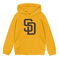Toddler Gold San Diego Padres Primary Logo Fleece Pullover Hoodie
