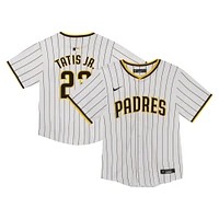 Maillot de match Nike Fernando Tatis Jr. des San Diego Padres, blanc, pour tout-petit