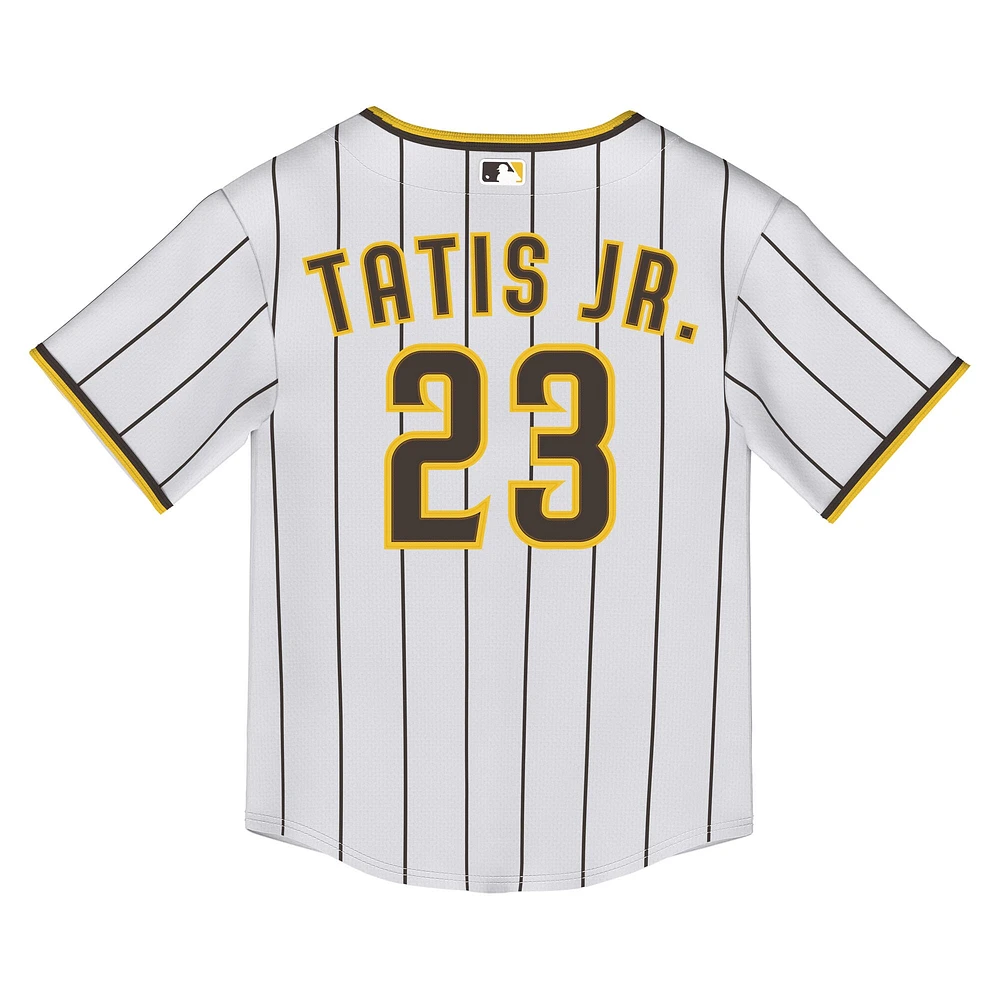 Maillot de joueur Nike Fernando Tatis Jr. San Diego Padres Home Replica 2.0 blanc pour tout-petit