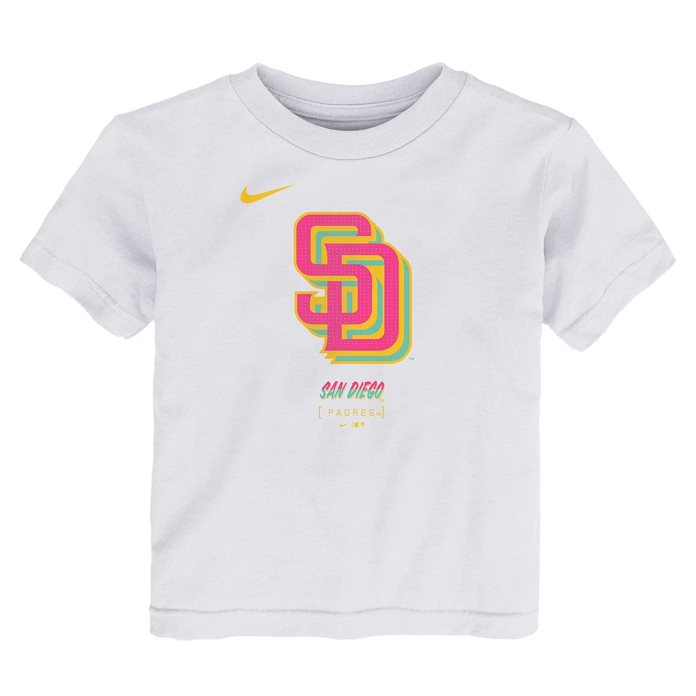 Toddler Nike  White San Diego Padres City Connect T-Shirt