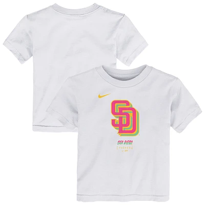 Toddler Nike  White San Diego Padres City Connect T-Shirt
