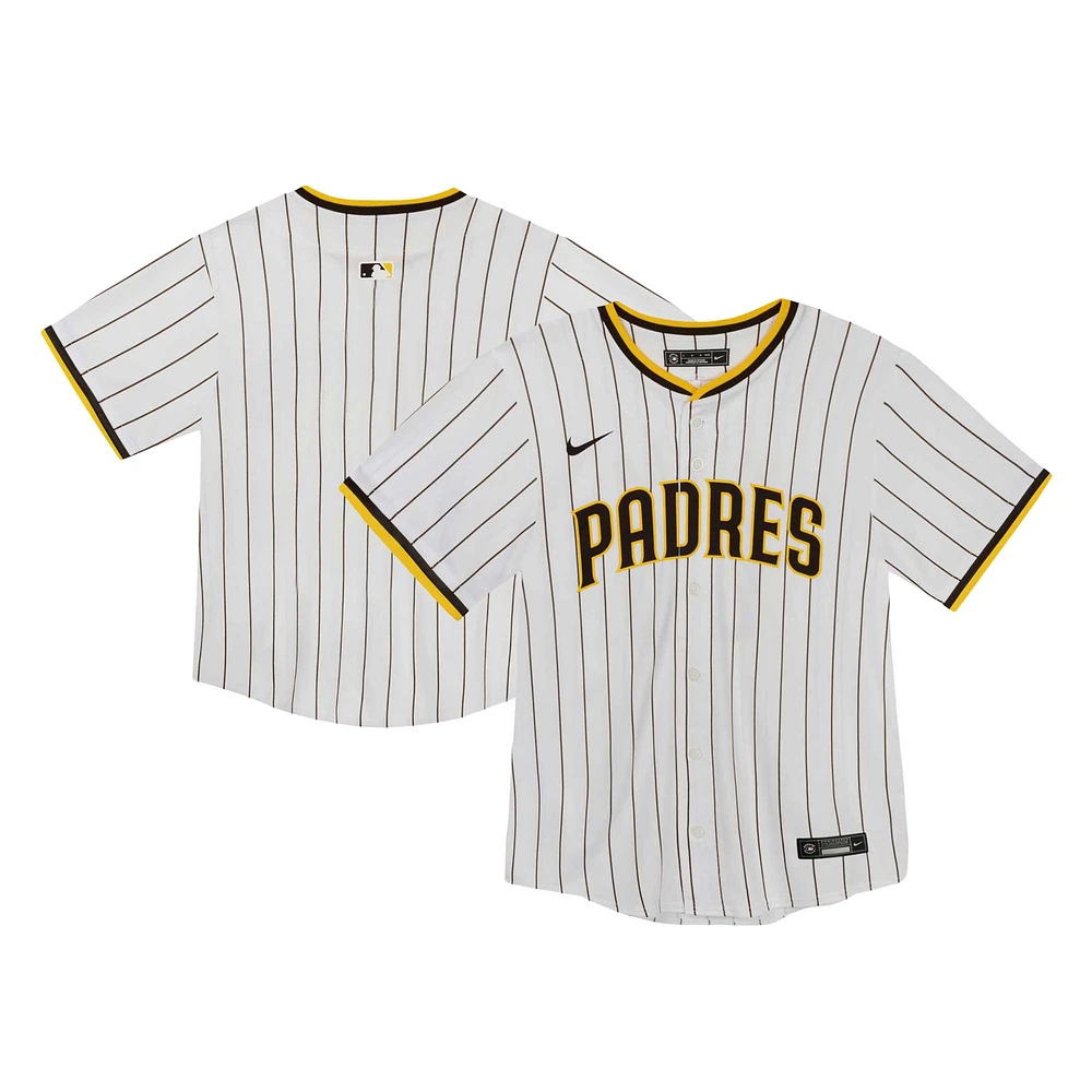 Maillot de match à domicile Nike blanc pour tout-petit des Padres San Diego