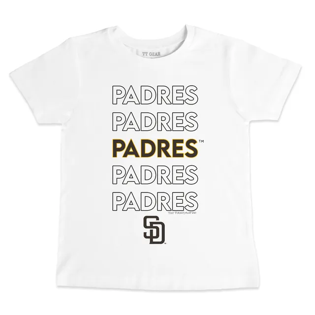San Diego Padres Tiny Turnip Infant QuaranTeam T-Shirt - White
