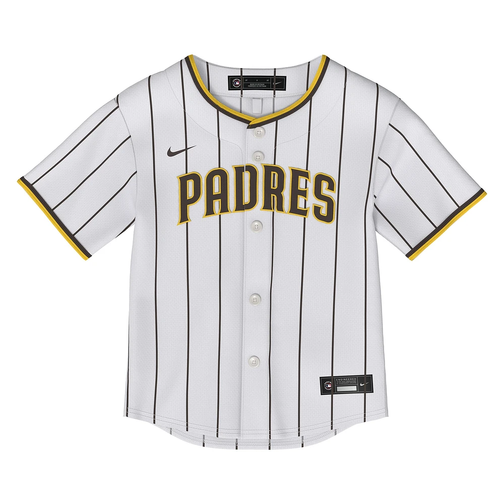 Toddler White San Diego Padres Home Replica Jersey