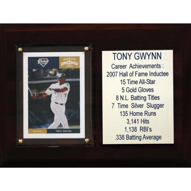 Tony Gwynn San Diego Padres 8'' x 10'' Plaque