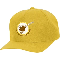 Unisex Mitchell & Ness San Diego Padres Basic Coop Pro Adjustable Hat