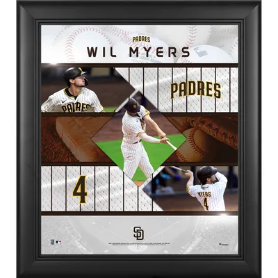 Wil Myers San Diego Padres Jersey Design Desktop Cornhole Game Set