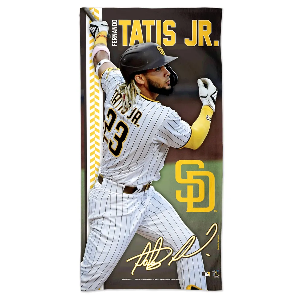 Men's San Diego Padres Fernando Tatis Jr. Brown Big & Tall Replica Player  Jersey