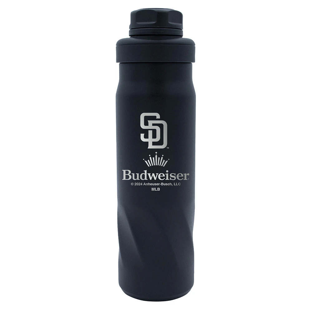 WinCraft  San Diego Padres 2024 MLB x Budweiser 20oz. Morgan Water Bottle