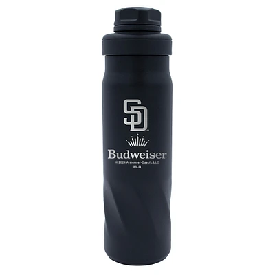 WinCraft  San Diego Padres 2024 MLB x Budweiser 20oz. Morgan Water Bottle