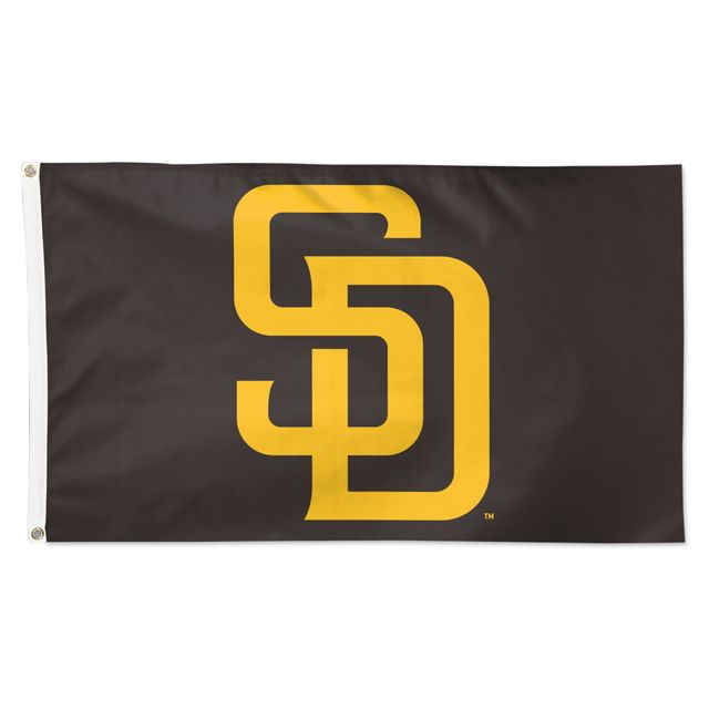 WinCraft San Diego Padres 3' x 5' Logo principal simple face - Drapeau