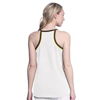 Women's G-III 4Her by Carl Banks  White San Diego Padres Curveball Tank Top
