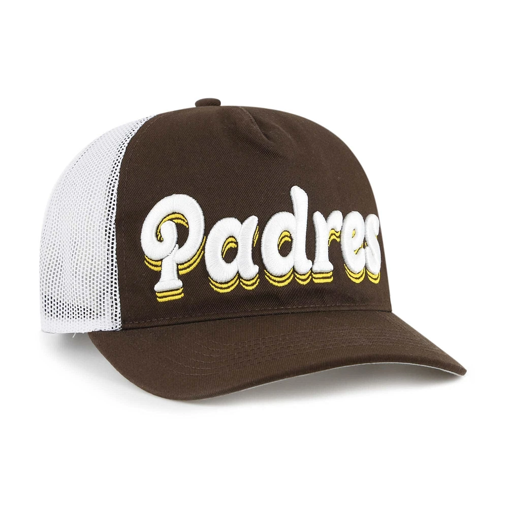 Women's '47 Brown San Diego Padres Biloxi Hitch Adjustable Hat