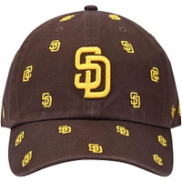 Women's '47 Brown San Diego Padres Confetti Clean Up Adjustable Hat