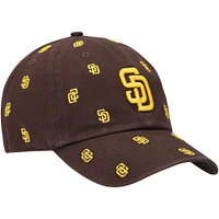 Women's '47 Brown San Diego Padres Confetti Clean Up Adjustable Hat