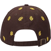 Women's '47 Brown San Diego Padres Confetti Clean Up Adjustable Hat