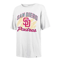 T-shirt blanc vieilli City Connect Sadie pour femme, édition 1947, San Diego Padres