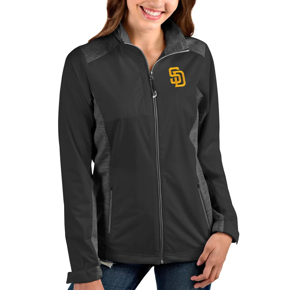 Antigua Men's Pittsburgh Pirates Black Protect Jacket