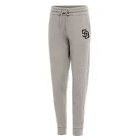 Lids Concepts Sport San Francisco 49ers Women's Pendant French Terry Jogger  Pants - Cream/Gray