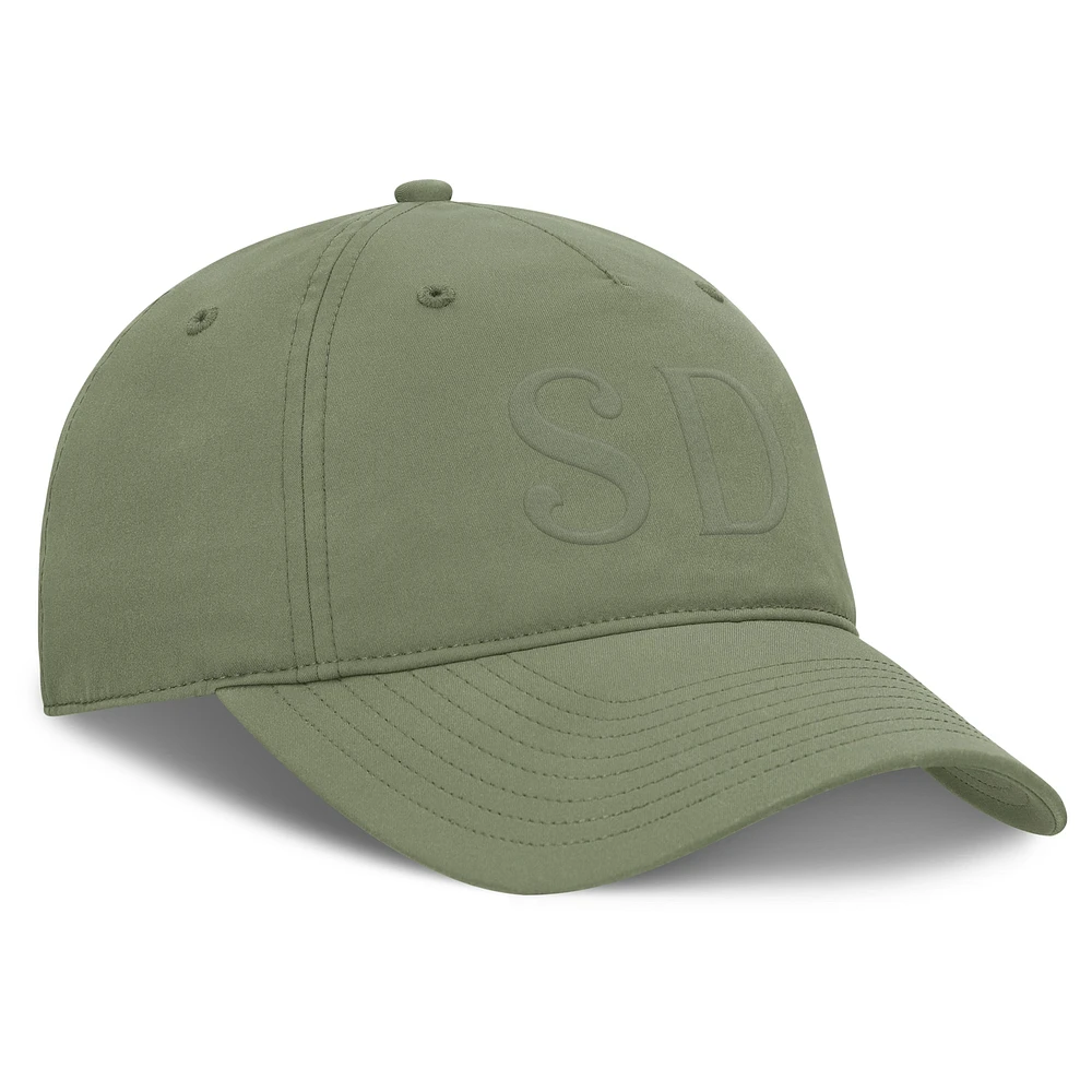 Women's Fanatics Olive San Diego Padres Afterhours Adjustable Hat