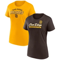 Women's Fanatics San Diego Padres Risk T-Shirt Combo Pack