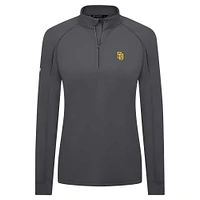 Haut à glissière quart de tour Kinetic Insignia 2.0 anthracite Levelwear pour femme des Padres San Diego